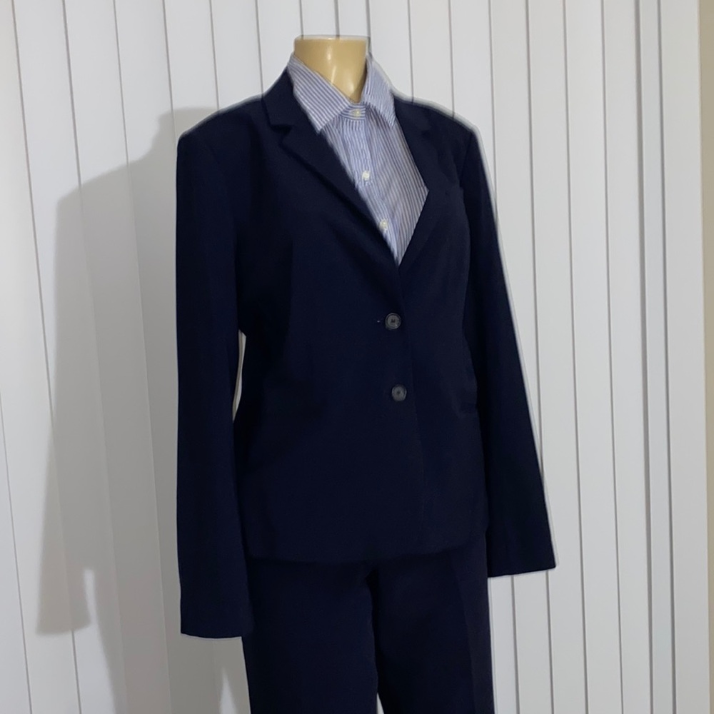 Ann Taylor navy suit jacket